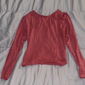 Crossed Back Crop Top